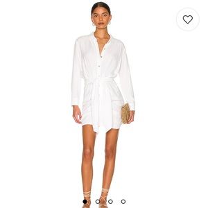 L*SPACE Aura dress white small